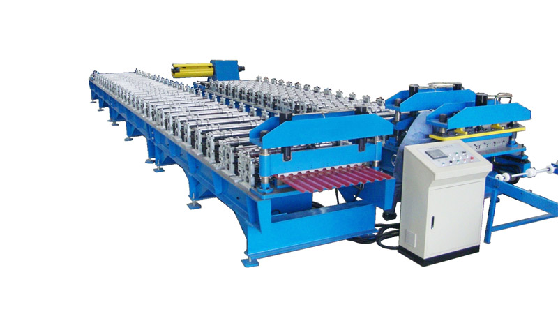Roof Cladding Roll Forming Machine